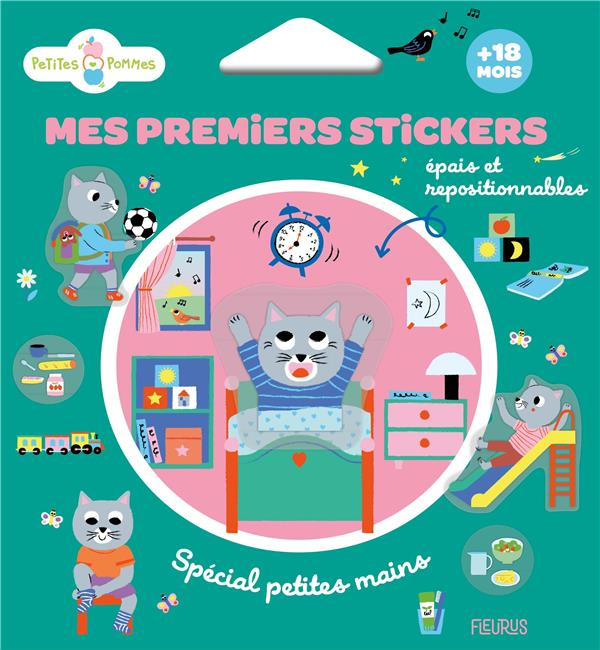 Emprunter Mes premiers stickers. Spécial petites mains. Avec 28 stickers épais et repositionnables et 4 tablea livre