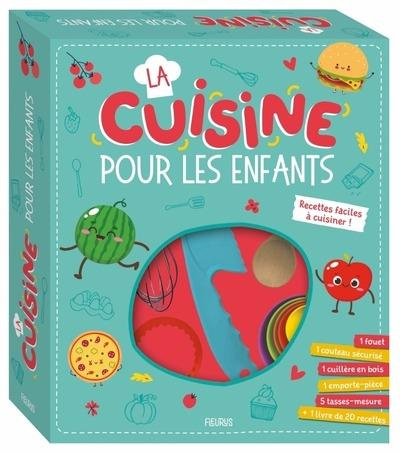Emprunter La cuisine pour les enfants. Coffret avec 1 livre de 20 recettes 9 accessoires de cuisine adaptés livre