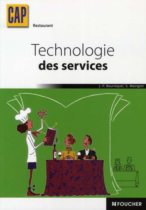 Emprunter Technologie des services CAP Restaurant livre