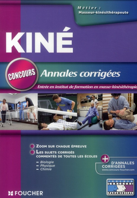 Emprunter ANNALES CORRIGEES CONCOURS D'ENTREE MASSEUR-KINESITHERAPEUTE livre