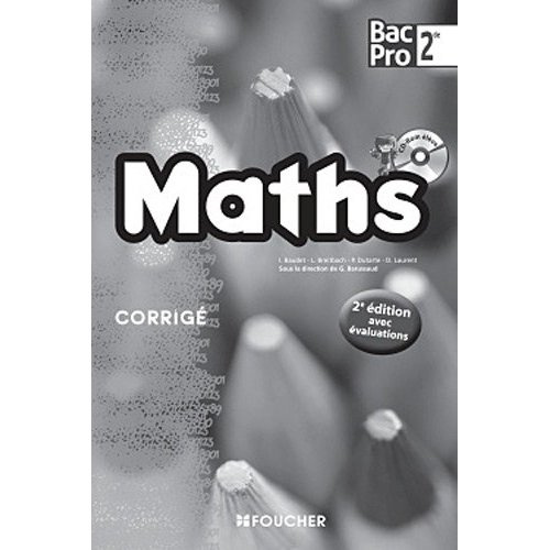Emprunter Mathématiques 2e Bac Pro. 2e édition livre