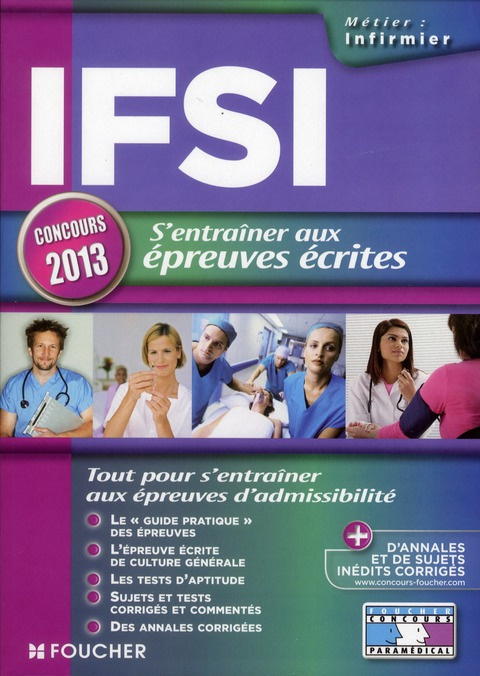 Emprunter IFSI S'ENTRAINER AUX EPREUVES ECRITES CONCOURS 2013 livre