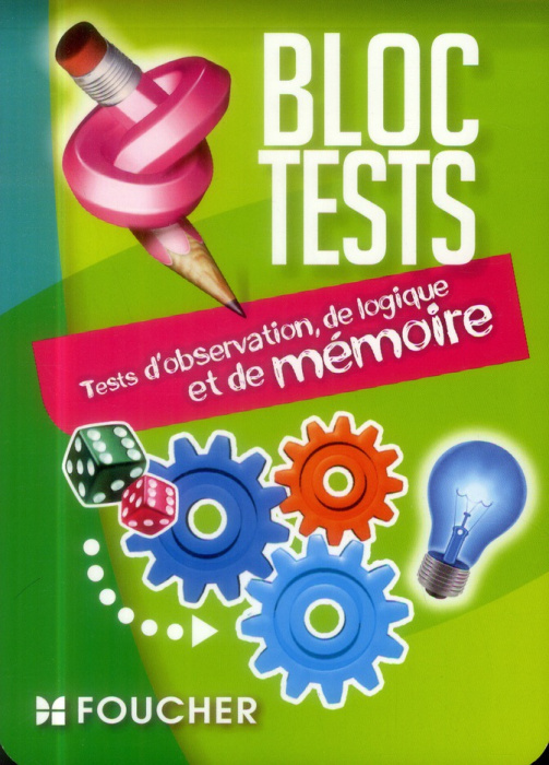 Emprunter TESTS D'OBSERVATION, DE LOGIQUE ET DE MEMOIRE livre