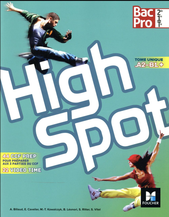 Emprunter Anglais 2de, 1re, Tle Bac Pro High spot livre