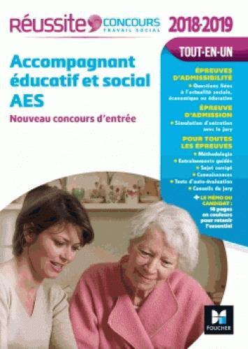 Emprunter Accompagnant éducatif et social AES. Concours d'entrée, Edition 2018-2019 livre