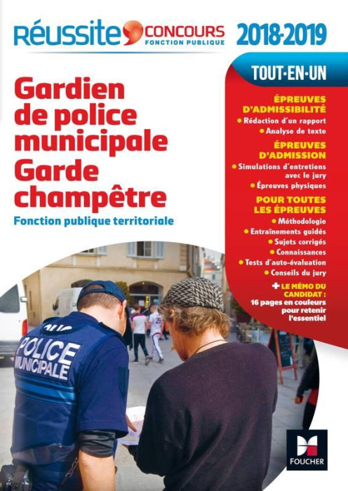 Emprunter REUSSITE CONCOURS GARDIEN DE POLICE MUNICIPALE GARDE CHAMPETRE N 33 livre