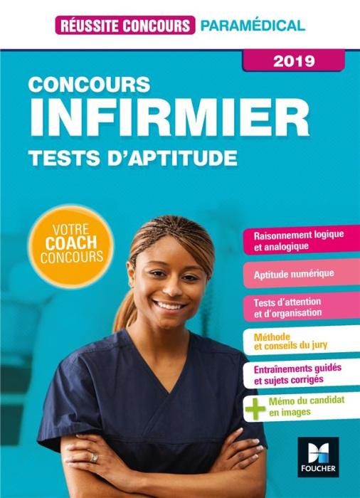 Emprunter Concours infirmier. Test d'aptitude, Edition 2019 livre