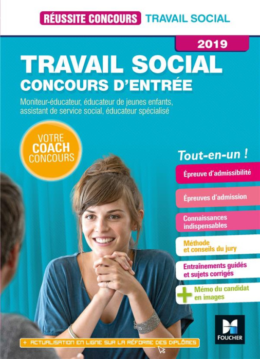 Emprunter Travail social. Concours d'entrée, Edition 2019 livre