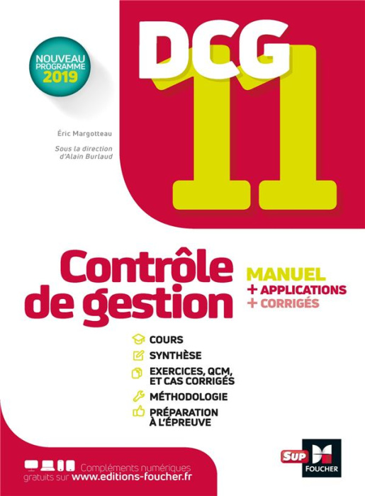 Emprunter Contrôle de gestion DCG 11 livre
