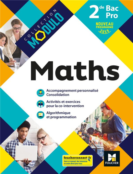 Emprunter Maths 2de Bac Pro. Edition 2019 livre