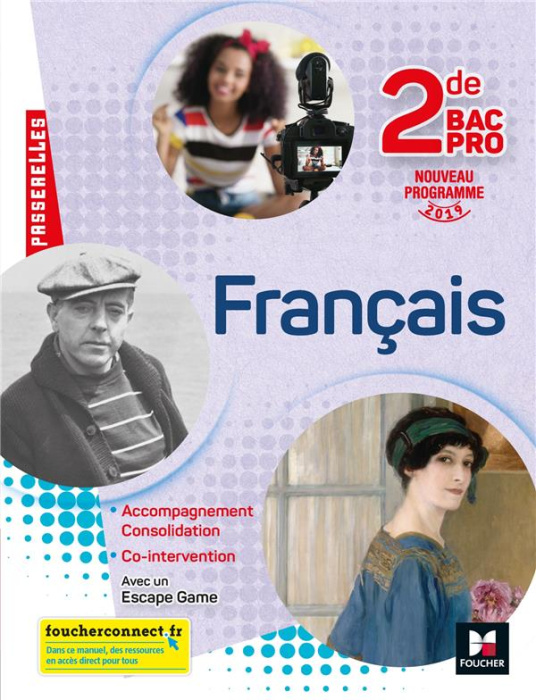 Emprunter Français 2de Bac Pro Passerelles. Edition 2019 livre