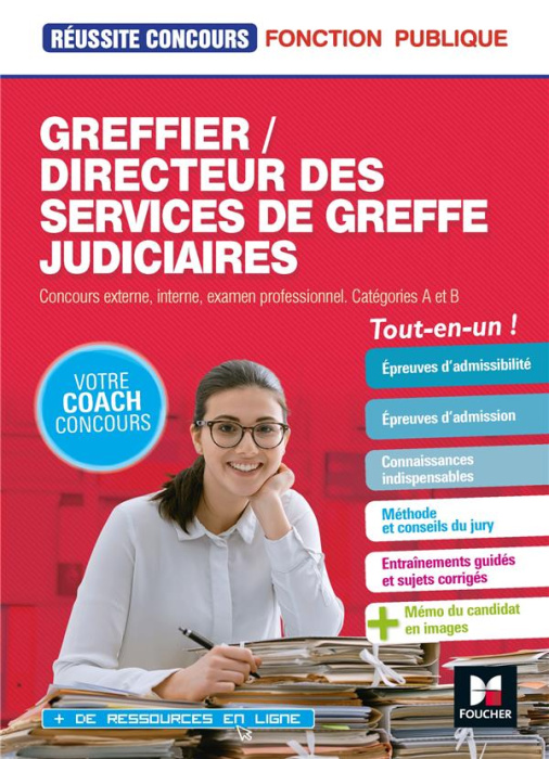 Emprunter Greffier/Directeur des services de greffes judiciaires livre