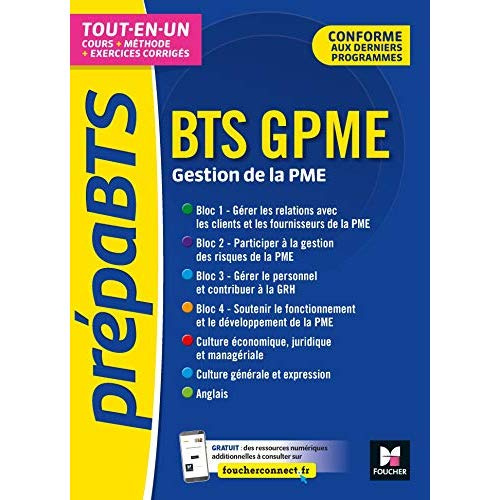 Emprunter Gestion de la PME BTS GPME. Tout-en-un, Edition 2019 livre