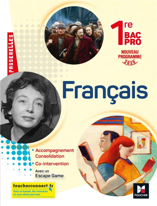 Emprunter Français 1re Bac Pro Passerelles. Edition 2020 livre