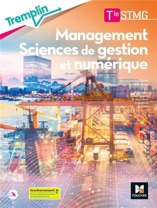Emprunter Management sciences de gestion et numérique Tle STMG Tremplin. Edition 2020 livre