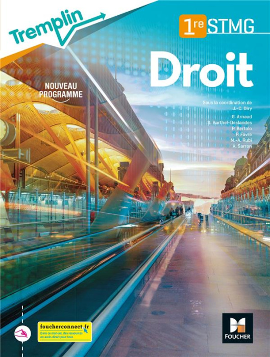 Emprunter Droit 1re STMG Tremplin. Edition 2020 livre