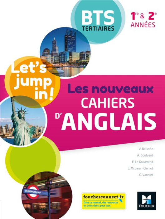 Emprunter Let's jump in! Les nouveaux cahiers d'anglais 1re et 2e années BTS tertiaires. Edition 2020 livre