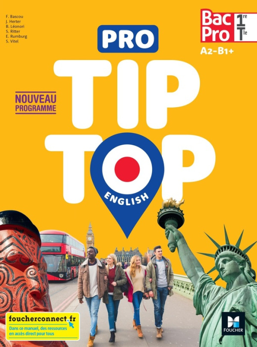 Emprunter Pro Tip Top English 1re Tle Bac Pro A2-B1 . Edition 2020 livre