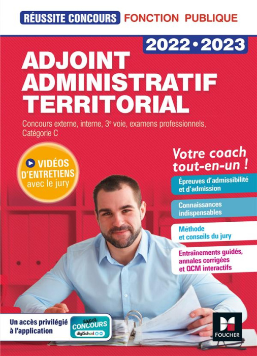 Emprunter Adjoint administratif territorial. Concours externe, interne et examens professionnels, Catégorie C, livre