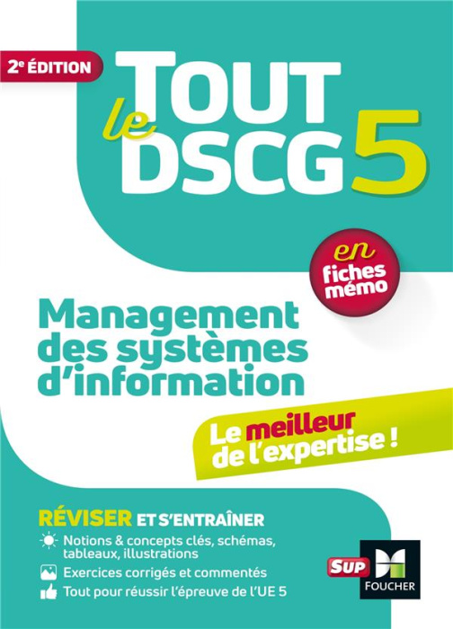 Emprunter Management des systèmes d'informations Tout le DSCG 5. 2e édition livre