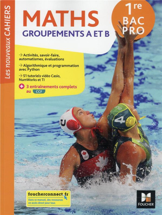 Emprunter Maths groupements A et B 1re Bac Pro Les nouveaux cahiers livre