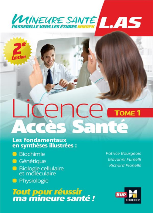 Emprunter LAS - Licence Accès Santé - Tome 1 - 2e édition livre