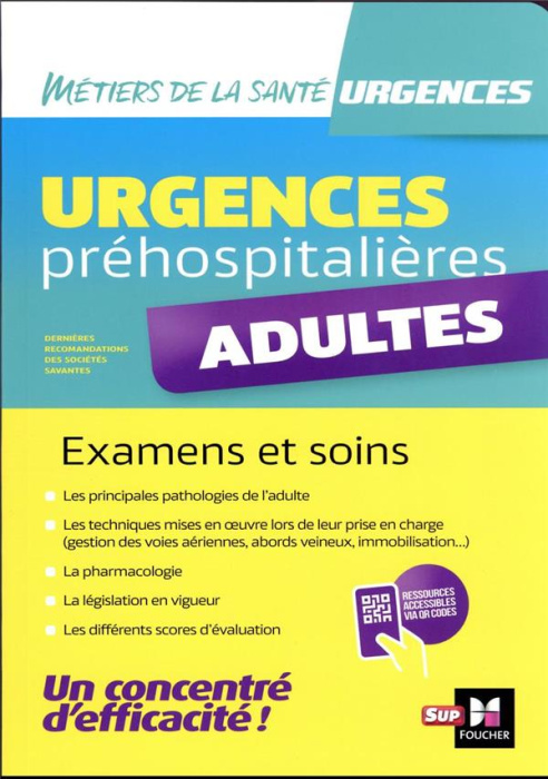 Emprunter Urgences préhospitalières : Adultes. Examens et soins livre