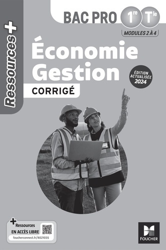 Emprunter Economie Gestion 1re Tle Bac Pro Ressources . Edition 2024 livre