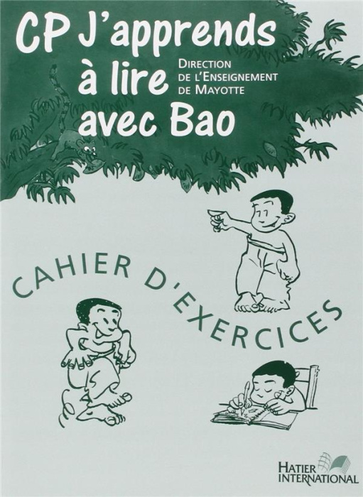 Emprunter J'apprends à lire avec Bao, Cahier d'exercices, CP livre