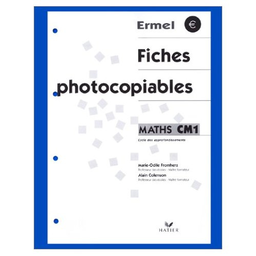 Emprunter Maths CM1. Fiches photocopiables livre