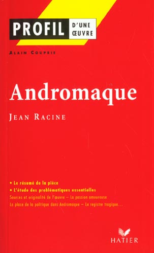Emprunter Andromaque, Jean Racine livre