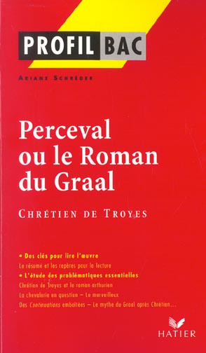 Emprunter PROFIL - CHETIEN DE TROYES : PERCEVAL - ANALYSE LITTERAIRE DE L'OEUVRE livre