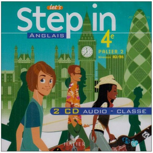Emprunter LET'S STEP IN ANGLAIS 4E ED. 2008 - 2 CD AUDIO CLASSE livre