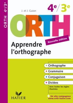 Emprunter ORTH Apprendre l'orthographe 4e / 3e. Edition 2009 livre