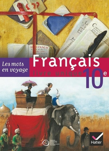 Emprunter Les mots en voyage Francais 10e suisse. Livre unique livre
