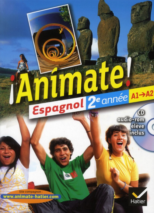 Emprunter Espagnol 2e année A1-A2 Animate ! Avec 1 CD-ROM livre
