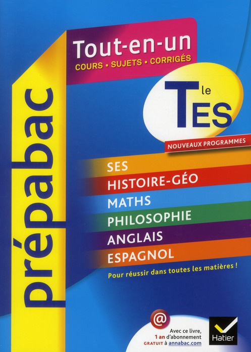 Emprunter Tle ES livre