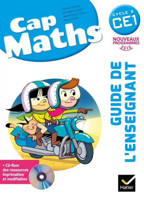 Emprunter Cap Maths CE1. Guide de l'enseignant, Edition 2016, avec 1 CD-ROM livre