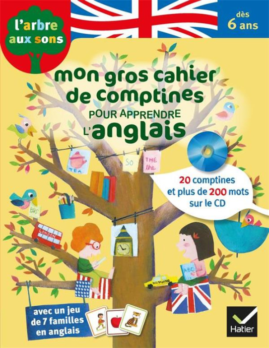 Emprunter MON GROS CAHIER DE COMPTINES POUR APPRENDRE L'ANGLAIS livre