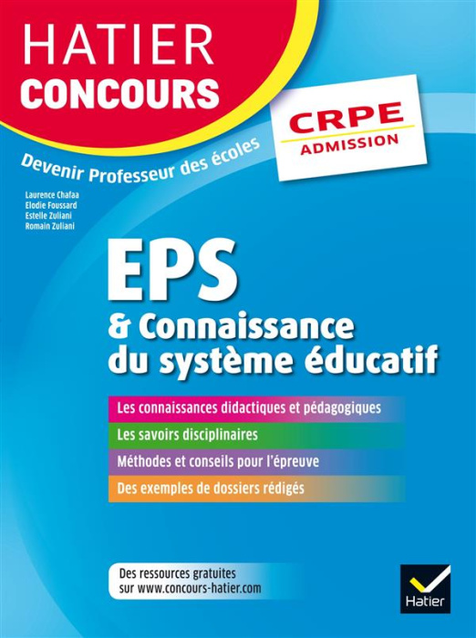 Emprunter EPS Connaissance du système éducatif. Epreuve orale d'admission, Edition 2017 livre
