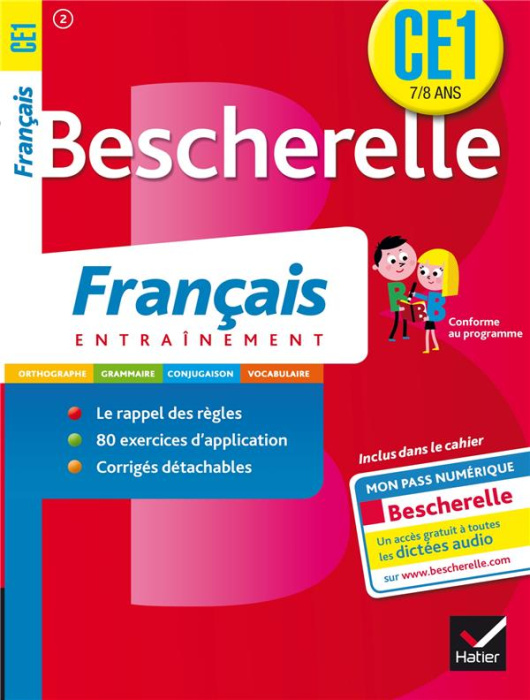 Emprunter Bescherelle Français entraînement CE1 livre