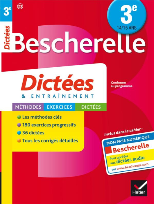 Emprunter Bescherelle Dictées 3e livre
