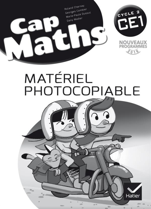 Emprunter Cap Maths CE1. Matériel photocopiable, Edition 2016 livre
