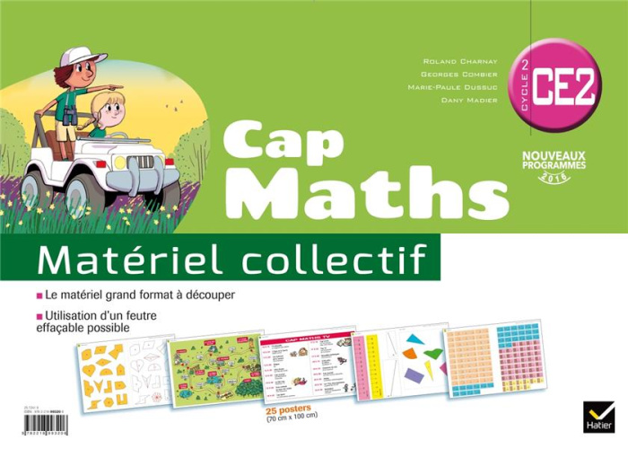 Emprunter Cap Maths CE2 cycle 2. Matériel collectif, Edition 2016 livre
