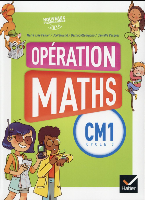 Emprunter Opération Maths CM1. Manuel de l'élève, Edition 2016 livre