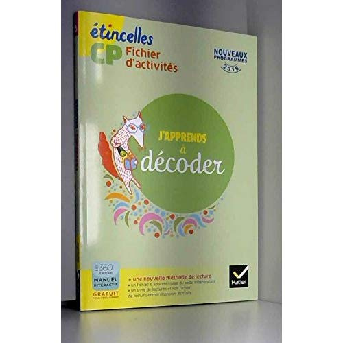 Emprunter ETINCELLES CP ED. 2016 ETUDE DU CODE - FICHIER D'ACTIVITES SPECIMEN livre