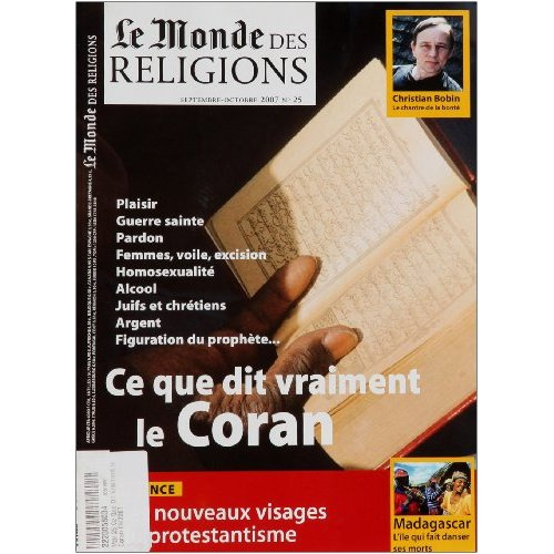 Emprunter Monde des religions 25 ce que dit vraiment le coran 09/2007 livre