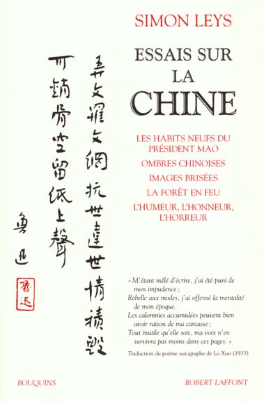 Emprunter Essais sur la Chine livre