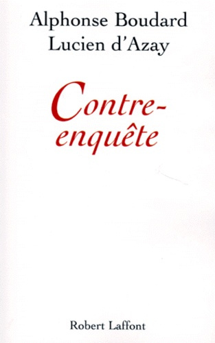 Emprunter Contre-enquête livre