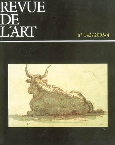Emprunter Revue de l'art n° 142 vol 4/2003 livre